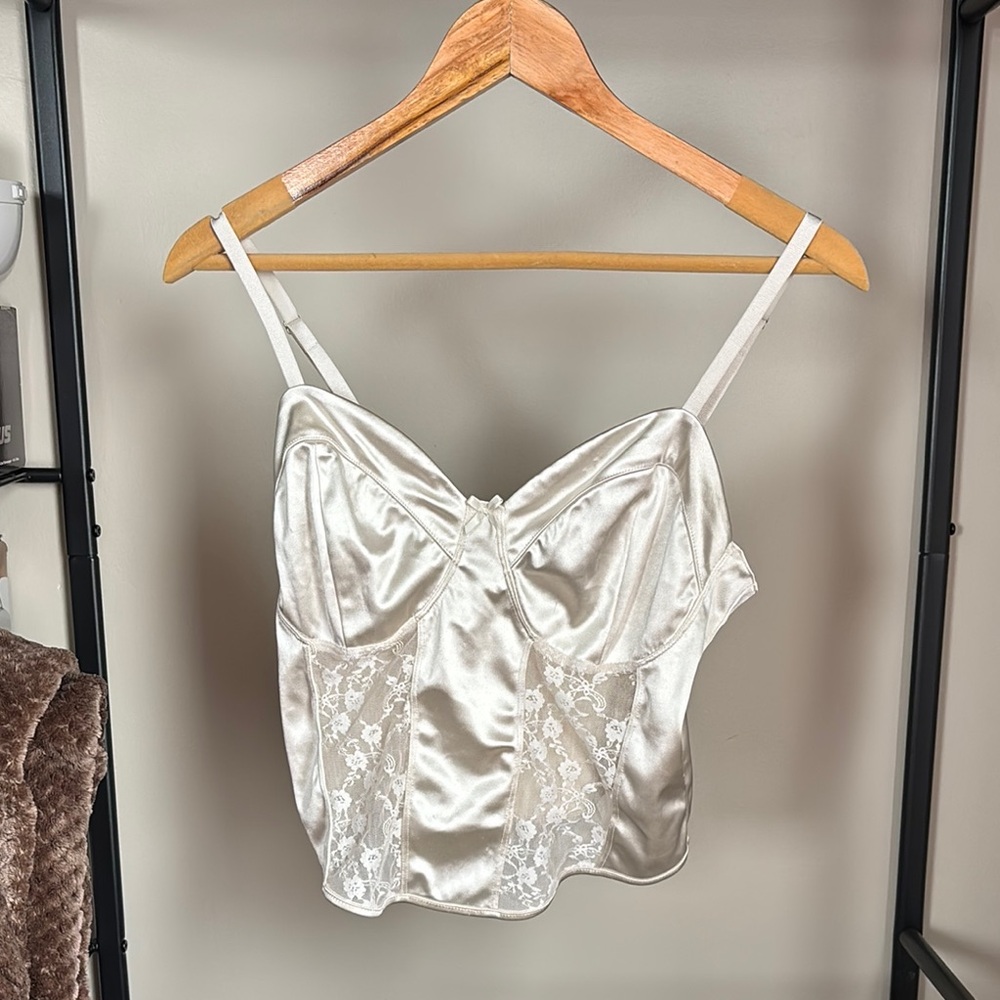 Elegant Satin Lace Camisole